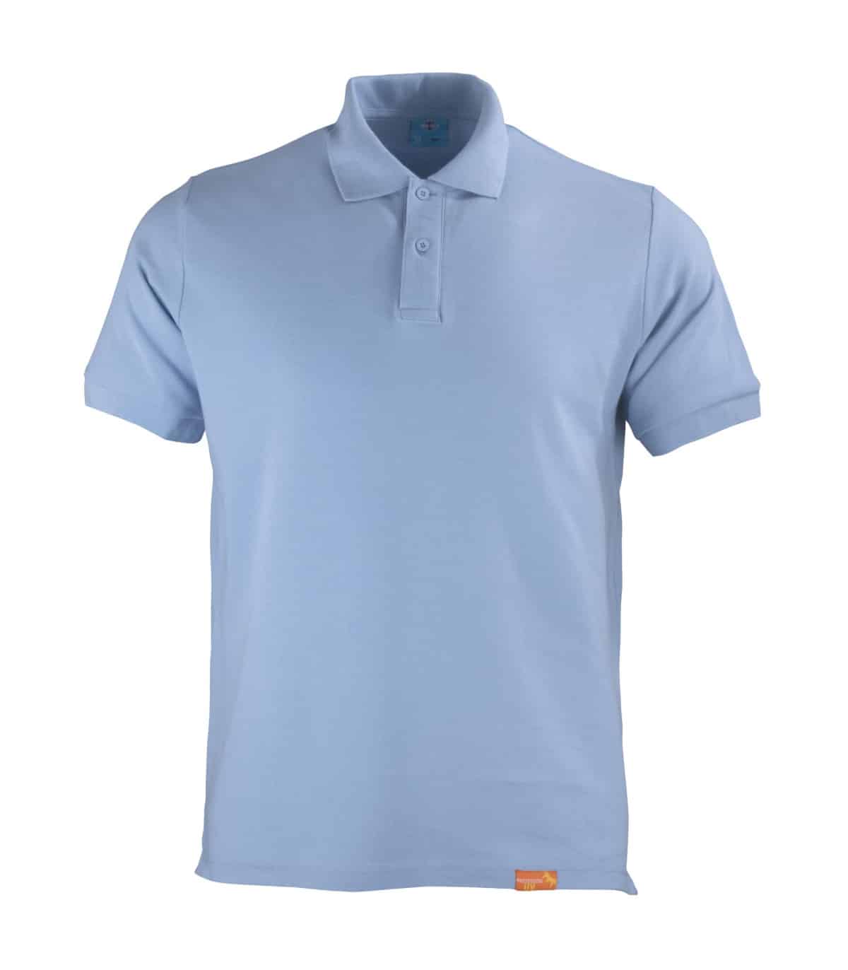 Polera Polo 80% Algodón Manga Corta Hombre