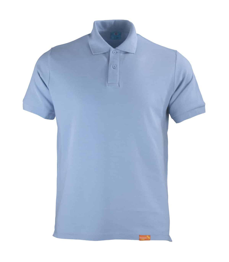 Polera Polo 80% Algodón Manga Corta Hombre