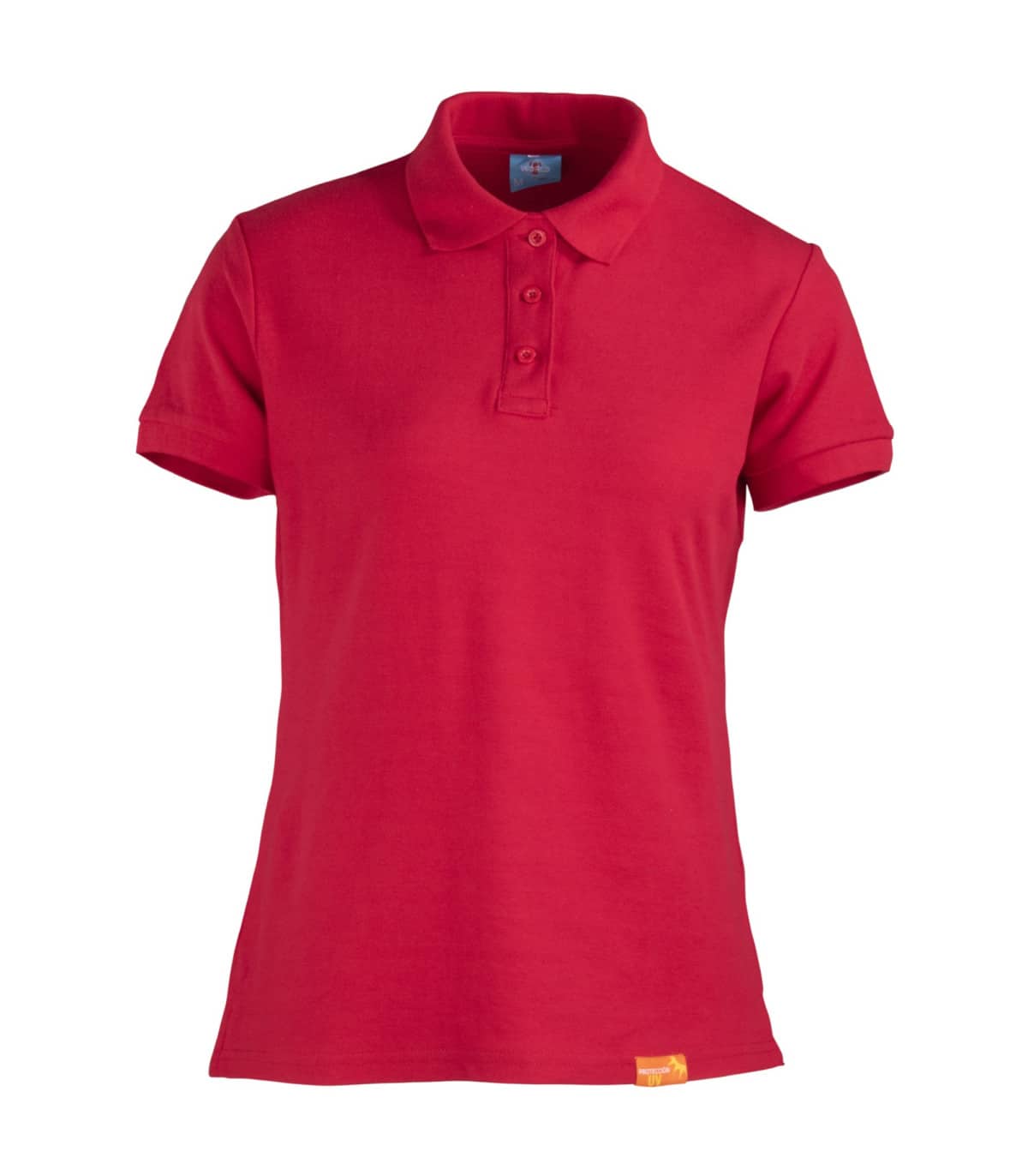 Polera Polo 80% Algodón Manga Corta Mujer