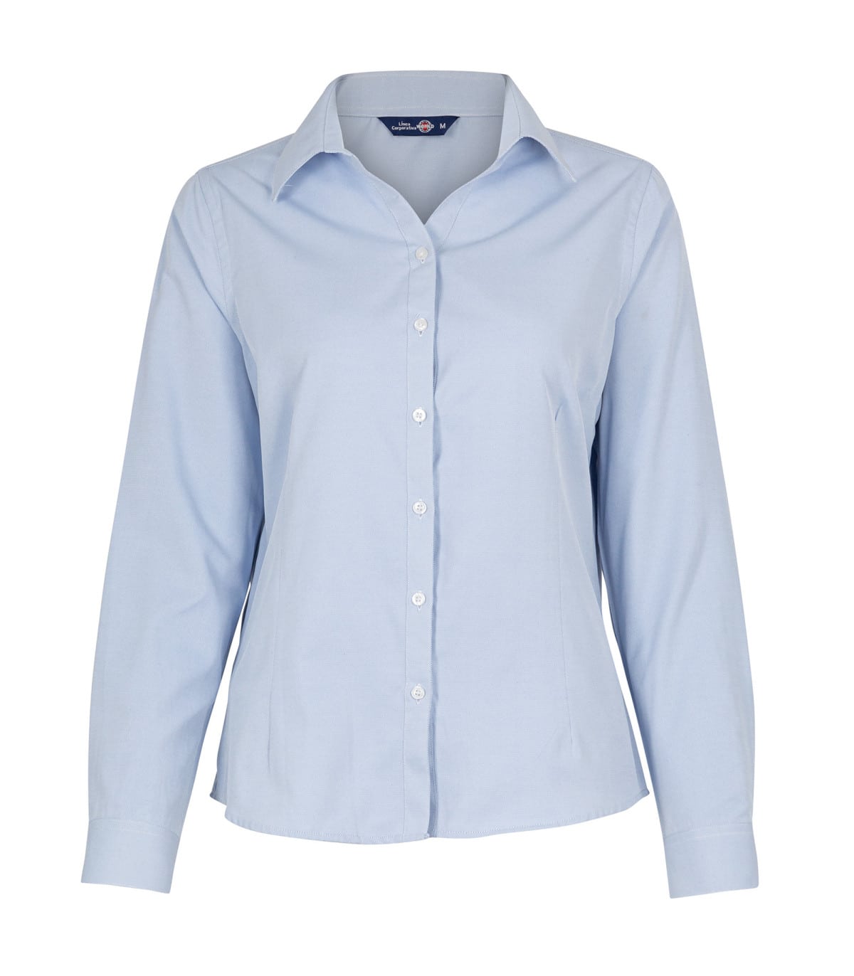 Blusa Oxford Light Manga Larga Mujer - Imagen 3