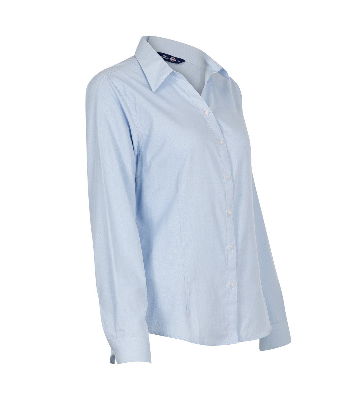 Blusa Oxford Light Manga Larga Mujer - Imagen 9
