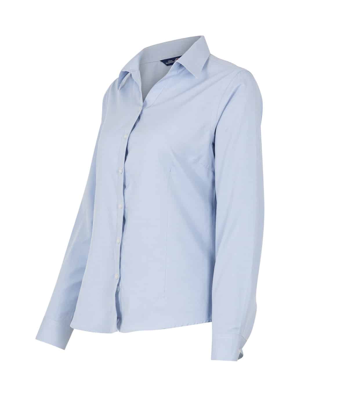 Blusa Oxford Light Manga Larga Mujer - Imagen 5